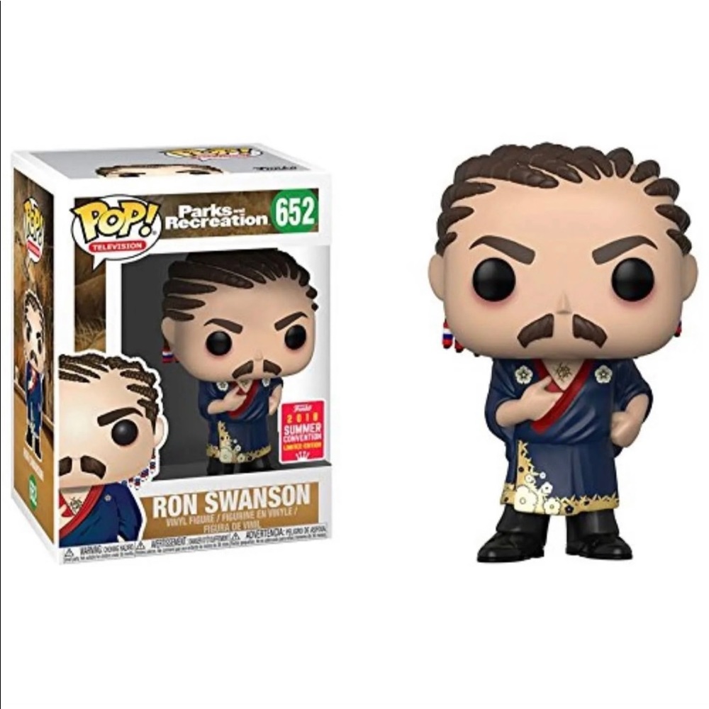 FUNKO POP 2018 Convention Exclusive Ron Swanson